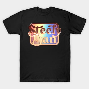 Steely Dan /// Retro Faded-Style Typography Design T-Shirt